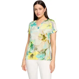 Betty Barclay Satinbluse mit Blumenprint Mint 48