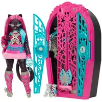 Monster High Skulltimate-Secrets-Set aus Puppe und Accessoires, Hauntlywood Mysteries