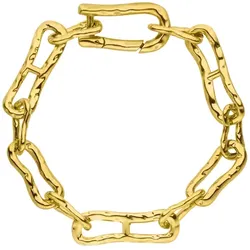 PAUL VALENTINE - BRACELET - Molten Chunky - gold