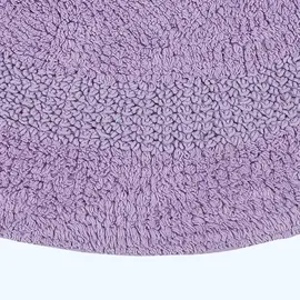 Homescapes Badematte Flieder Ø 80 cm