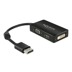 DeLOCK Adapter DisplayPort 1.1 zu VGA / HDMI / DVI