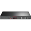 TP-Link TL-SL1226P 24-Port 10/100Mbps + 2-Port Gigabit Unmanaged PoE+ Switch