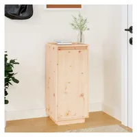 vidaXL Schuhschrank 35 x 80 x 35 cm Massivholz Kiefer braun