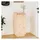 vidaXL Schuhschrank 35 x 80 x 35 cm Massivholz Kiefer braun