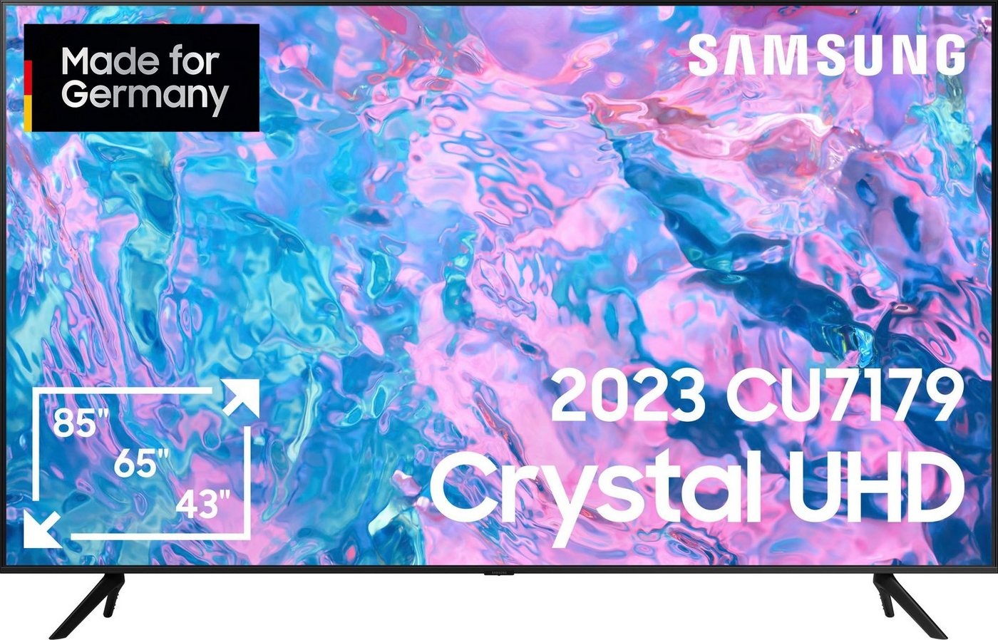 Samsung GU50CU7179U LED-Fernseher (125 cm/50 Zoll, Smart-TV, PurColor, Crystal Prozessor 4K, Smart Hub & Gaming Hub)