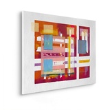 KOMAR Keilrahmenbild im Echtholzrahmen - Geometric Style - Größe 60 x 90 cm - Wandbild, Kunstdruck, Wanddekoration, Design, Wohnzimmer, Schlafzimmer
