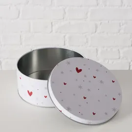 Boltze Dosen zur Aufbewahrung ANELLA Ø 14-20 cm 3-tlg. grau