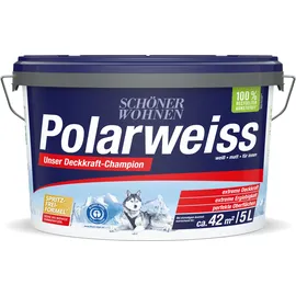 Schöner Wohnen Polarweiss 5 l matt