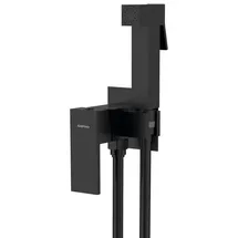 Sapho CUBEMIX Bidetarmatur Schwarz matt CM040B