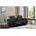 OTTO home 2-Sitzer OTTO HOME "LUND, Kinosofa, Relaxfunktion, TV-Sessel, manuell/elektrisch (USB-A)", schwarz, B:195cm H:97cm T:99cm, Kunstleder 100% Polyurethan, Sofas, Kopfteilverstellung, Getränkachhalter, u. Staufach