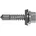 Plus Bohrschraube 6 3x 32/Dichtscheibe 16mm Bi-Metall A2