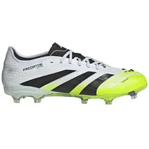 adidas Predator Pro FG - Ftwr White/Core Black/Lemon / 48