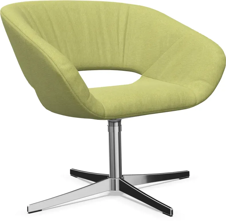 Züco Averio Lounge AV 0712 Loungesessel mit 4-Stern Fußkreuz frei konfigurierbar