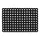 RugsX Fußmatte 100 x 200 cm Schwarz