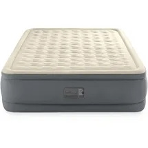 Intex Luftbett PremAire II Queen 203 x 152 x 46cm Weiß, Grau