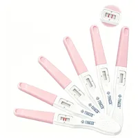 Zuverlässiger Frühtest Schwangerschaft, Pregnancy Test, Schnelle Erkennung Vorteilspack, sehr wenig Platz in Anspruch, Einfaches Testen zu Hause