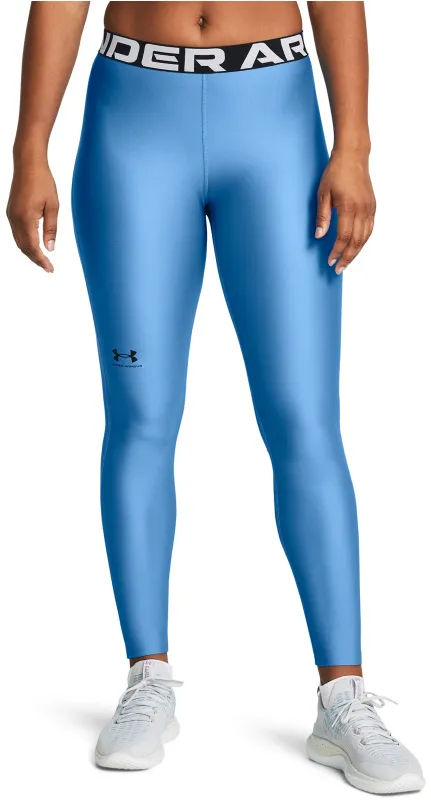 UNDER ARMOUR HeatGear Leggings Damen 444 - viral blue/black M