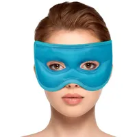 NEWGO Augenmaske Kühlend Kühlmaske Gesicht Kühlbrille für Migräne, Kopfschmerzen, Geschwollene, Müde Augen, Augenringe, Sinusschmerzen, Ice Eye Mask (Blau)