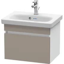 Duravit Waschtischunterschrank 1 Auszug 50 x 39,8 x 36,8 cm Grau/Weiß Matt