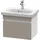 Duravit Waschtischunterschrank 1 Auszug 50 x 39,8 x 36,8 cm Grau/Weiß Matt