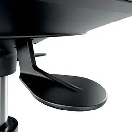 Leitz Sitzhocker 60 x 0 x 0 cm Grau/Schwarz