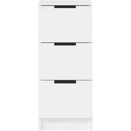 vidaXL Sideboard 30 x 30 x 70 cm Weiß