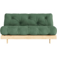 Karup Roots Schlafsofa, Gästebett, Sofa inkl. Futonmatratze«, Liegefläche 90/140/160 x200 cm, FSC® zertifizierte Kiefer grün