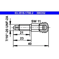ATE Entlüfterschraube/-ventil 03.3518-1700.2