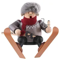 KWO Olbernhau Räuchermann Kantenhocker Schanzenhocker 17 cm