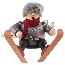 KWO Olbernhau Räuchermann Kantenhocker Schanzenhocker 17 cm
