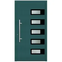 KNOCK Flügelüberdeckende Kunstoff-Haustür »Terra«, moosgrün - gruen