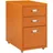 [en.casa] Kökar Rollcontainer 48 x 28 x 41 cm orange