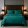 Traumschlaf Pure Mako-Satin 135 x 200 cm + 80 x 80 cm petrol