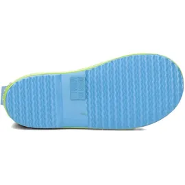 Playshoes Halbschaft-Gummistiefel Krokodil Blau 25
