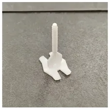 KLASEBO® Fliesen Nivelliersystem Verlegehilfe (100 Gewindelaschen 1mm Fugenbreite)