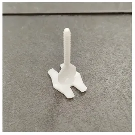 KLASEBO® Fliesen Nivelliersystem Verlegehilfe (100 Gewindelaschen 1mm Fugenbreite)