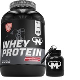 3kg Mammut Whey Protein Eiweißshake - Set inkl. Protein Shaker, Riegel, Powderbank oder Tasse (Strawberry Cheesecake, Gratis Mammut Powderbank)