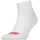Levi's Unisex Quarter Socks White 39 42
