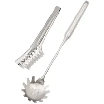 Intirilife Spaghettizange Edelstahl 2er Set