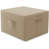 Husse für Klappmatratze Gästematratze 75x195x15, creme