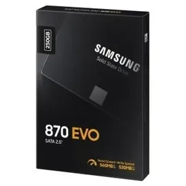 Samsung 870 EVO 250 GB 2,5" MZ-77E250B/EU