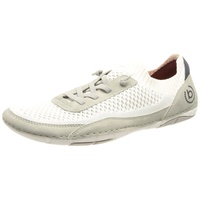 BUGATTI Herren Sandstone Sneaker, White/Light Grey, 44 EU