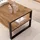 [en.casa] Couchtisch Laukaa Beige Eiche 100 x 60 x 44,5 cm