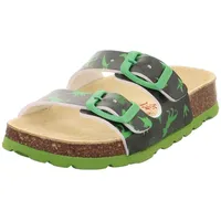 Superfit Fussbettpantoffel GRÜN/Mehrfarbig 7080, 27