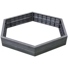 GARANTIA Ergo Hochbeet-System XL Wood 145 x 25 x 25 cm Braun