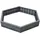 GARANTIA Ergo Hochbeet-System XL Wood 145 x 25 x 25 cm Braun