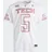adidas MAHOMES X TEXAS TECH TOO COLD JERSEY - White - XL