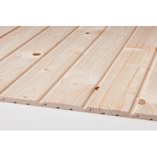 weitere Profilholz Fichte Tanne B-Sortierung Schrägprofil 200 x 9,6 cm 12,5 mm