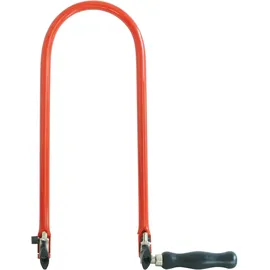 Connex Laubsägebogen - rot / schwarz - extra stark - Mit Holzgriff - Aus Stahlrohr / Laubsäge Holz / Feinsäge / Holzarbeiten / COX806001