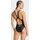 adidas 3-Streifen V-Back Badeanzug Black / White 42